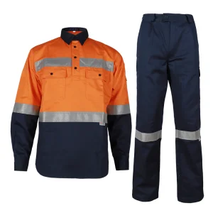 Ropa de trabajo industrial reflectante