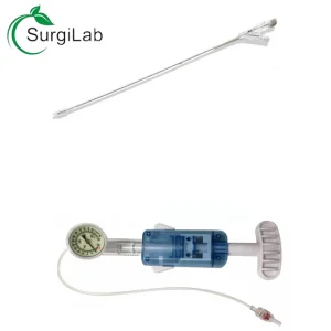 Disposable Kyphoplasty Balloon Catheter Balloon Inflation Device with Manometer
