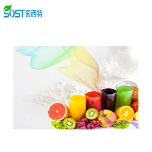 Concentrado en polvo de jugo de frutas mixtas orgánicas naturales deshidratadas