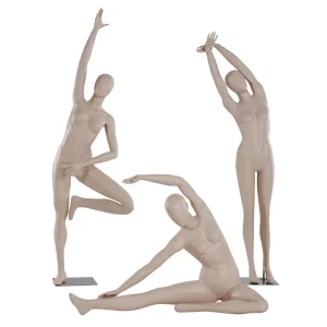 Sports Yoga Women Mannequin Full Body Display Mannequins Woman Muscle Female Dummy