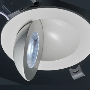 360degree Direction CCT Adjustable Cheap Price PBT Gimbal Downlight Recessed LED Ceiling Panel Light