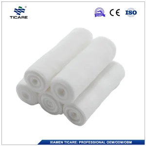 Reusable Medical Elastic 28GSM 30GSM PBT Cofirming Bandage with Good Elasticity