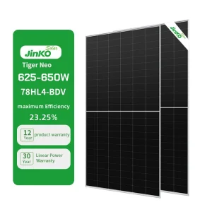Hot Selling Jinko Bifacial Double Glass Solar Panel