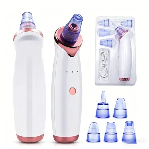 Portable High-Powered Electric Blackhead Remover Device for Cleaning Oil