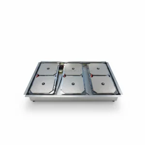 Invisible Induction Cooktop Six Stoves