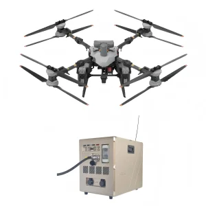 Latest Research and Development of Tethered Unmanned Aerial Vehicles, Suitable for High-Rise Firefighting, Model: G300-FC100-55m