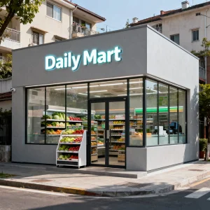 Efficient Prefab Coffee Shop Mobile Unit for Food and Beverage