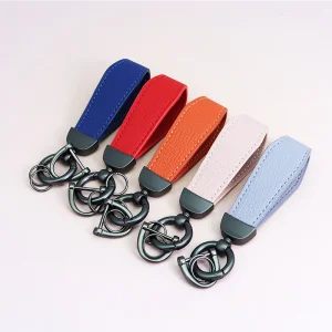 Promotional Logo Customized Silver Metal Key Chain Key Ring