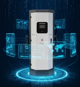 K061 Forward Dual-Interface DC Power Supply Platform Commercial Electric Vehicle Charging Infrastructure Equipment