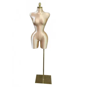 Female Mannequin Women Dress Form Torso Manikin Plastic Model Dummy for Garment