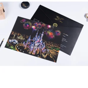 Factory Supply Black Paper Scrapbooking Supplies Paper Pack Scrapbook Kit