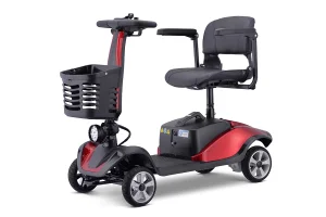 Heavy-Duty 120kg Capacity Mobility Scooter, 24V 250W Motor, 8" Solid Wheels Scooter