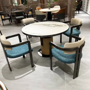 Luxury March Commercial Dining Furniture Set for High-End Restaurants