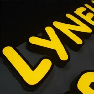 Front-lit Channel Letter Signs