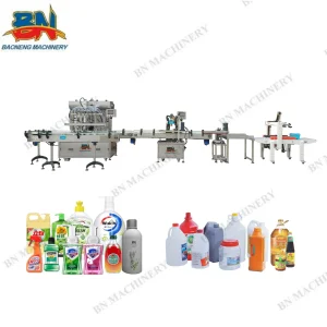 Volumetric Linear Bn Guangzhou China Liquid Filliing Oil Bottle Filling Machine Hot Sale
