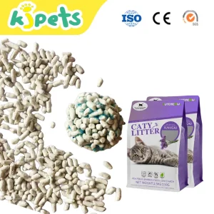 Fabricante Profissional de Papel para Areia de Gato Monitoramento de Saúde Areia de Gato Ecológica Saco de Papel para Areia de Gato