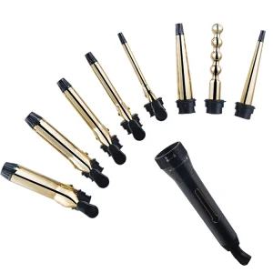6 in 1 Hair Curler Set Nano Titanium