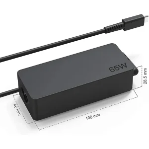 Type C 65w Ac Charger for Laptop Adapter Power Supply Cord