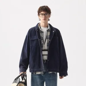 ODM ZD turn down collar mens corduroy jacket Manufacturer, Products