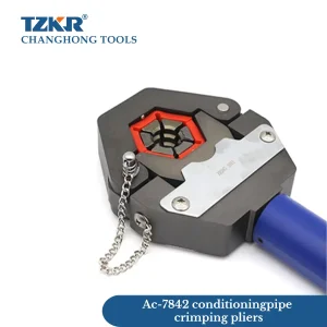 Kit de Crimpagem Hidráulica Manual Portátil e Manual para Mangueira de Ar Condicionado Tipo Hexagonal 7842