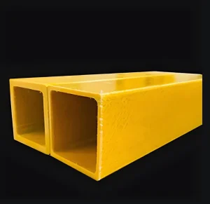 High Strength GRP Structural FRP Profile FRP Composite Profile Fiberglass Pultruded Square Tube