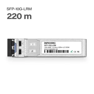 SFP-10G-LRM 220m Compatible Dual LC MMF Fiber Optic Transceiver Multi Mode 1310nm 10G SFP+ 220m