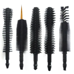 Assorted Luxury Rubber Mascara Brush Applicator