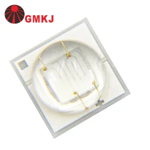 Gmkj Ultraviolet 5050 UV LED UVA UVB UVC 254nm 265nm 280nm 305nm 310nm 311nm 365nm 370nm 380nm 385nm 390nm 405nm 410nm 430nm 4in1 5050 SMD LED Diode Beads Specs