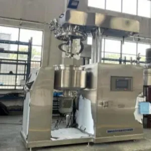 CE Certification 100L Hydraulic Lifting Homogeneous Vacuum Emulsifying Mixer