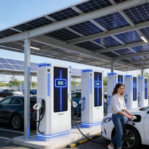 Mobile Van 60kw DC EV Charger Portable 100kw Fast Station Emergency Power Rescue Kit