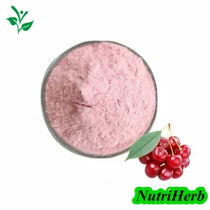 Extrato de Planta Pó de Fruta de Cereja 17% 30% Vitamina C Extrato de Cereja Acerola