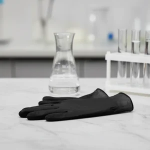 Smooth and Easy to Wear Black Color Disposable Vitrile Gloves/Blended Vinyl Nitrile Gloves for Medical and Non-Medical Applications