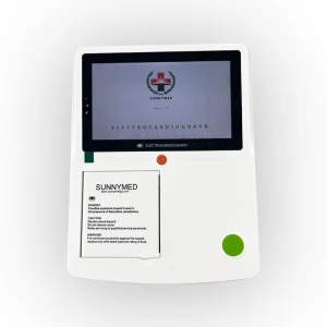 Sy-H004f Medición Automática Portátil de Electrocardiografía 3 Máquina de ECG de Canal con Pantalla Táctil