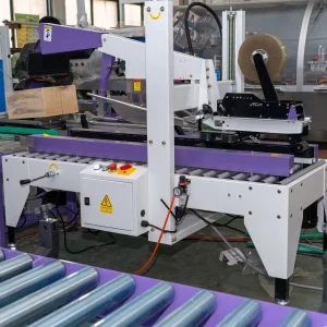 Industrial Low-Speed Carton Forming and Bottom Sealing Machine Packaging Line Case Carton Sealer Carton Sealing Packing Packaging Machine