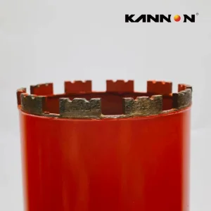 بت دريل الماس ذو الجسم الميكانيكي الدقيق 1-1/4" خيط غير متزامن للحفر الرطب لمواقع البناء
