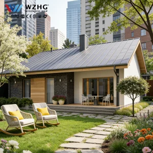 Sustainable Light Steel Modular Villa for Australia NZ Market Modern Coastal Resort Use for Villa Apartment Office Building