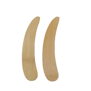Natural Bamboo Cosmetic Spatula