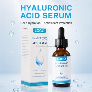 OEM 30ml Korean Skin Care Hyaluronic Acid Serum Aging Anti Taches Noires Moisturize Whitening Vitamin C Facial Serum