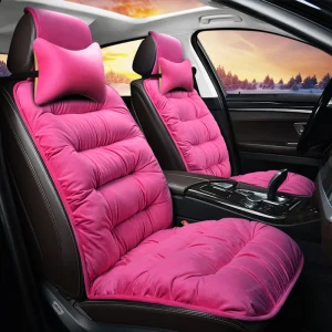 Universal Winter Car Seat Cover Warm Heated Cotton