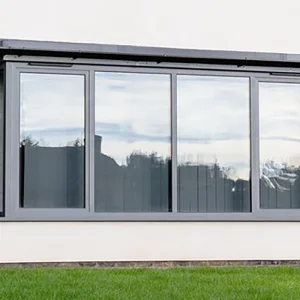 Manufacture Minimalist Finished Custom Size Aluminum Glass Double Hung Roof UPVC Window