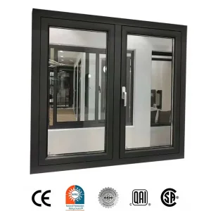Top Quality New Design Double Glazed Smart Tempered Glass Tilt And Turn Windows Casement Windows