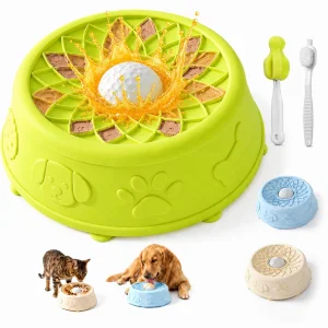 Dog Slow Feeder Lick Bowl