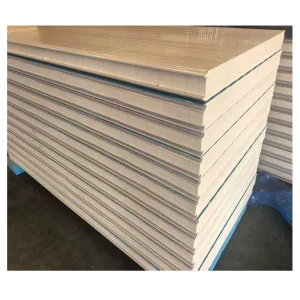 PU/PIR/Polyurethane/Rock Wool Fireproof Eco-Friendly Cold Room Structural Insulated Sandwich Panels for Internal/External Walls