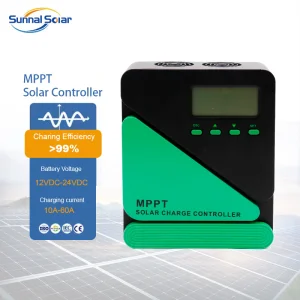 USB LCD 12V 24V 40A 50A Intelligent MPPT Smart Solar Charge Controller for Solar System