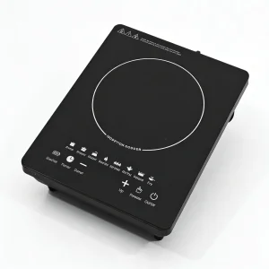Safe Flat 2200W Stainless Steel Induction Cooker