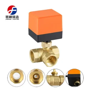 Motorized Brass Ball Valve