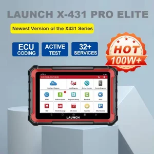 2024 New Arrival Launch X431 PRO Elite Car Diagnostic Tools Canfd Doip All System OBD2 Scanner
