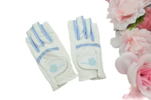 Simple Style of Anti-Slip Wear Protection Golf Gloves Gym Gloves Fitness Gloves for Female (JYG-HX9430)