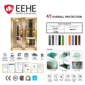 High Performance Aluminum Shop Front