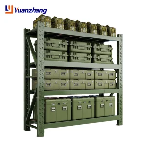 Heavy Duty Steel Storage Rack, Rustproof & Wear Resistant Adjustable Shelving for Warehouse & Workshop
